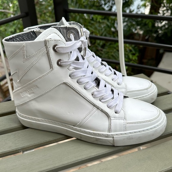 Zadig & Voltaire High top sneakers size 10 - Picture 4 of 7